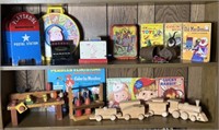 Vintage Toys & Books: PlaySkool, See N’ Say & More