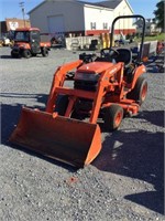 Kubota BX1500 Tractor w/Kubota LA181 Loader