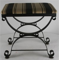 Wrought Iron Make-Up Stool