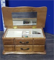 Jewelry Box  with Jewelry.