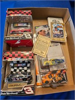 Dale Earnhardt ornament & trading cards