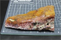 3lb 6oz Mexican Plume Agate, Location Unknown