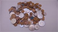 Lot Of Various Coins & Tokens