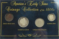 19th Century Coinage Display
