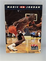 1992 Fleer #105 Magic On Jordan