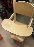 Small Wooden Handcrafted High Chair