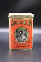 Old Tiger Chewing Tobacco Tin