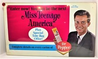 Dr. Pepper Ad Poster with Dick Clark