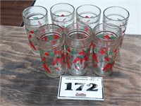 vintage pepper glasses