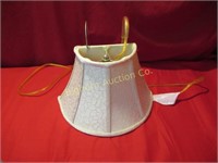 Headboard Lamp w/ Fabric Shade