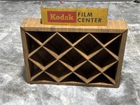 Vintage cardboard Kodak film display