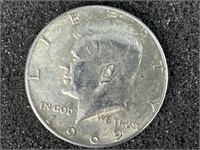 Liberty 1969  Half Dollar