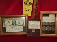 Mexican Coins, Donations To Crott's Museum