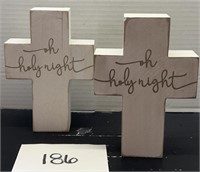 Religious decor; holy night cross