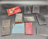 Early 1900's Ephemera Navy Song Book Notebooks Etc