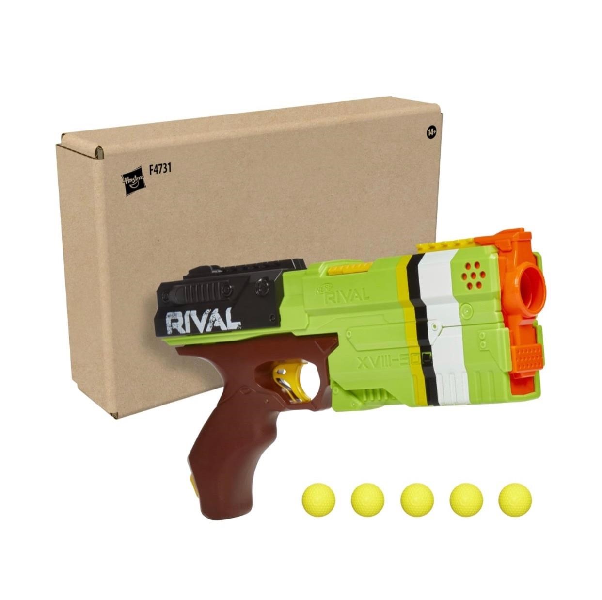 NERF Rival Kronos XVIII-500 Blaster, Breech-Load,