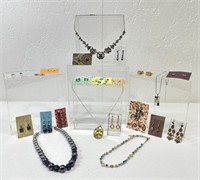 Jewelry including 5 Necklaces and 17 Pairs of