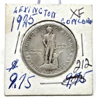 1925 Lexington Half Dollar XF