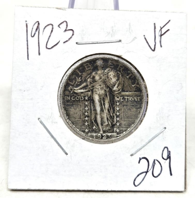 1923 Quarter VF