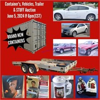 Shipping Container and Vehicle Auction - 6/5