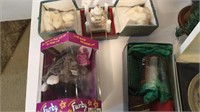 Santa and box of miscellaneous