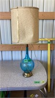 Retro Blue Table Lamp