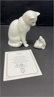 Lenox: Curious and Cautious 2 piece figurine from
