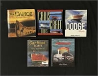 5 Antique Boating Books