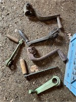 Antique-Handles for Stationary Engines