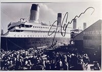 Autograph COA Titanic Media Press Photo