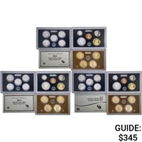 2011-2013 Silver US Proof Sets [42 Coins]
