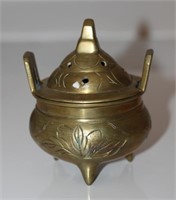 Antique Chinese Bronze/Brass Incense Burner