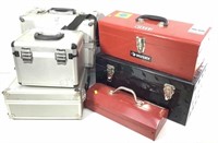(6pc) Hard Cases/ Toolboxes, Dot Line