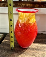 Hand Blown Glass Vase - Bellingham Wa Glass