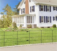 FOREHOGAR GARDEN GATE AND FENCE 43x177IN 4 FENCE