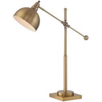 Cupola 30 inch 23.00 watt Brushed Brass Table Lamp