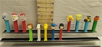 (12) Pez Dispensers: Vintage & Modern