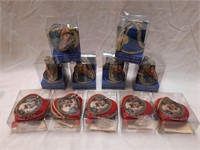(11) Reuge Musical Christmas Ornaments