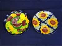 Two Decorative Plates from Mexico