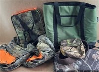 Hunters Came Vest Camo Pad Came Pouch & Bag