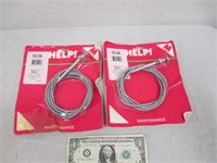 2 Motormite Standard Utility Cables NIP