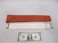 Vintage Keuffel & Esser Co. Slide Rule w/ Original