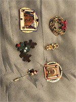 Lot of Holiday and other Pins