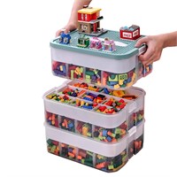 Plastic Storage Organizer for Lego Box Kids Child