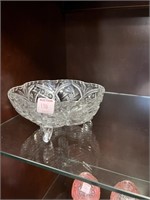 Glass Footed Bowl