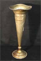 Sterling Funeral Vase (lead filled) 388gr total wg
