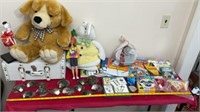 Stuffed Dog, Large Checkers, Activity Books, Card