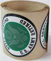 Retired U.S. Army Stickers