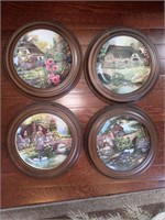 Kevin Daniel  Violet Schwenig collectible plates