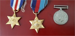 WW2 Miniature set of medals